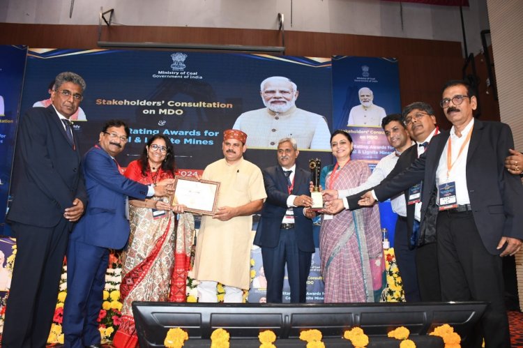 हितधारकों के लिए परामर्श कार्यशाला एवं कोयला व लिग्नाइट खदानों के लिए स्टार रेटिंग पुरस्कार समारोह में ईसीएल के झांझरा एवं सोनपुर बाजारी की खदानों को 5 स्टार रेटिंग से नवाजा गया