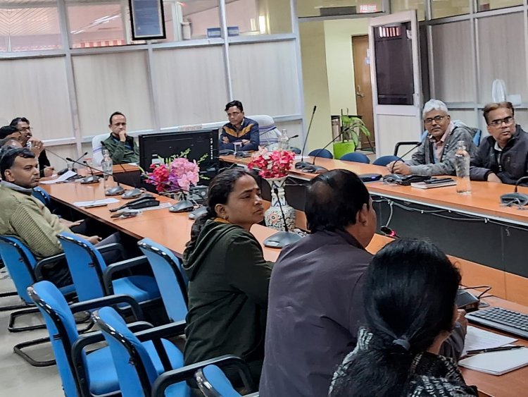 डीवीसी डीएसटीपीएस में राजभाषा कार्यान्वयन समिति की बैठक 