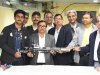 आईएसपी ने सीएसआर के तहत आसनसोल के राइफल शूटिंग के अंतरराष्ट्रीय खिलाड़ी अभिनव शॉ को एयर राइफल प्रदान किया