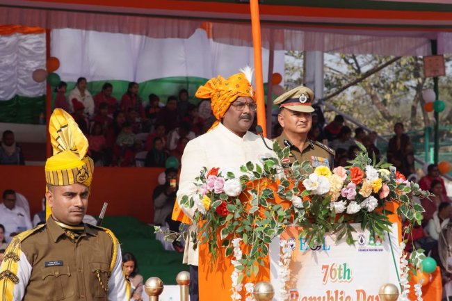ईसीएल मे गणतंत्र दिवस के अवसर पर रंगारंग कार्यक्रम