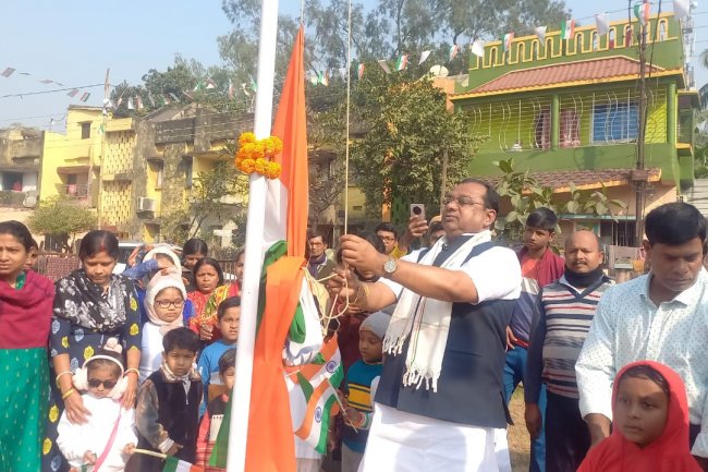 स्टील सिटी दुर्गापुर में गणतंत्र दिवस पूरे उत्साह के साथ मनाया गया