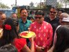 समाजसेवी कृष्णा प्रसाद को कैलाश मंदिर कमेटी के द्वारा भब्य स्वागत