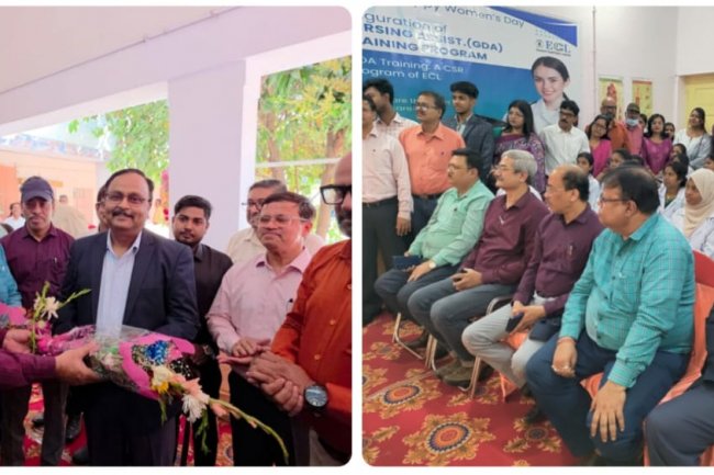 ईसीएल ने संकटोडिया अस्पताल में जनरल ड्यूटी असिस्टेंट ट्रेड कौशल प्रशिक्षण केंद्र का उद्घाटन किया 