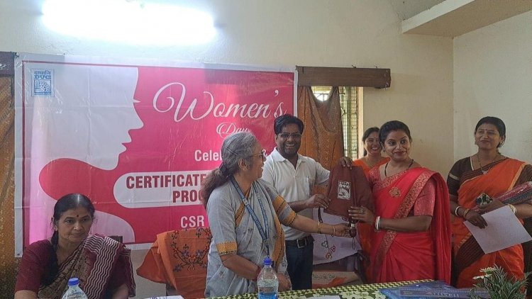 डीटीपीएस सीएसआर ने सिलाई प्रशिक्षुओं के साथ मनाया अंतर्राष्ट्रीय महिला दिवस