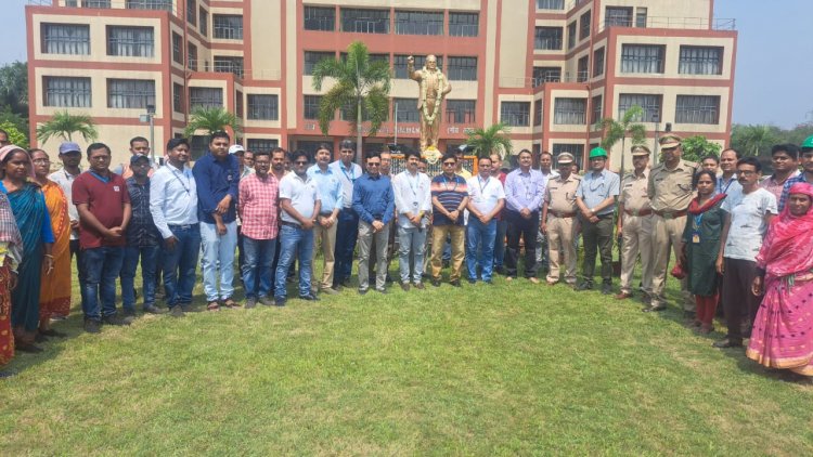 डीवीसी डीएसटीपीएस में श्रद्धा व गरिमा से मनाई गई अम्बेडकर जयंती