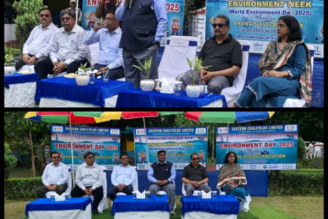 ईसीएल में पर्यावरण सप्ताहका उद्घाटन