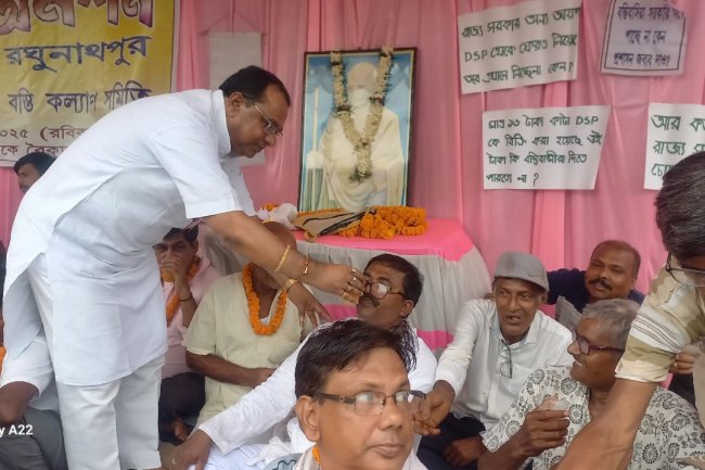 बस्ती कल्याण समिति की मांग जायज कहां तरुण राय ने 