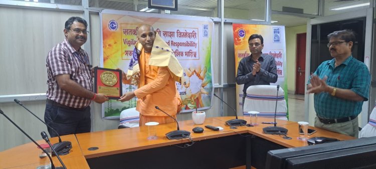 सतर्कता जागरूकता सप्ताह 2025 के अंतर्गत डीएसटीपीएस डीवीसी अंडाल में कार्यस्थल की नैतिकता के साथ आध्यात्मिक ज्ञान विषय पर संगोष्ठी