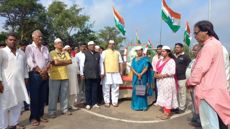 इंदिरा गांधी की 41वीं पुण्यतिथि पर दुर्गापुर में श्रद्धांजलि