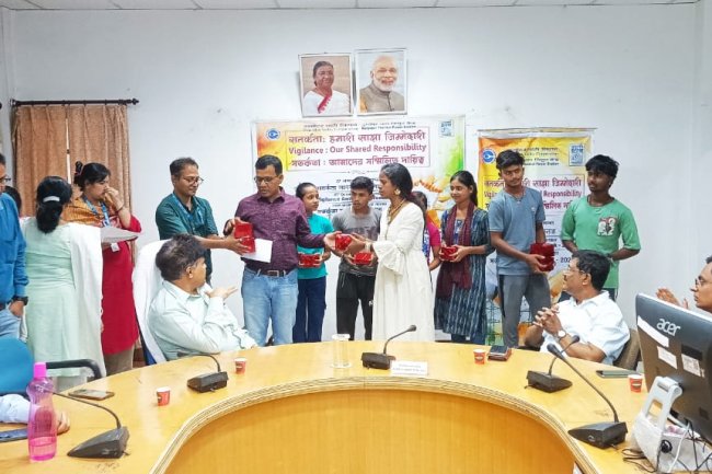 सतर्कता जागरूकता सप्ताह 2025 का समापन दुर्गापुर ताप विद्युत केंद्र में विभिन्न कार्यक्रमों के साथ संपन्न हुआ