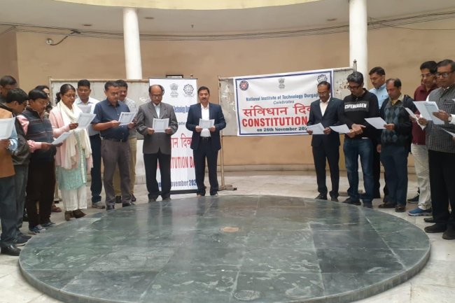 एनआईटी परिसर में संविधान दिवस 2025 मनाया गया