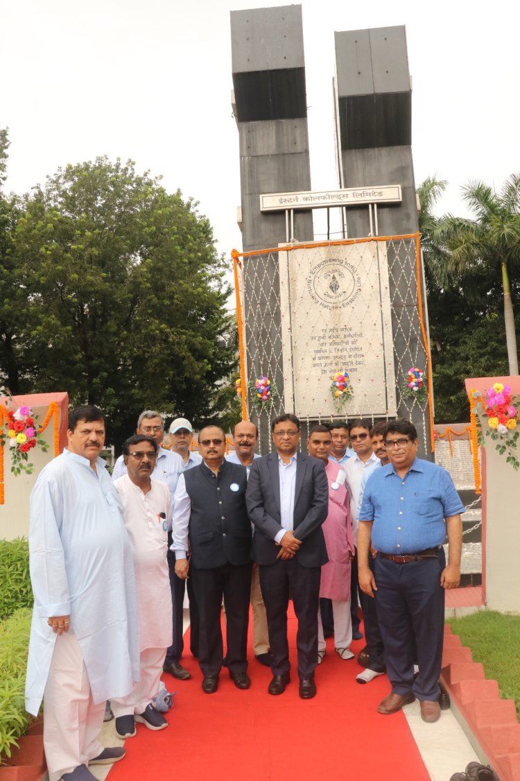 ईस्टर्न कोलफील्ड्स लिमिटेड ने मनाया कोल इंडिया लिमिटेड का 51वां स्थापना दिवस