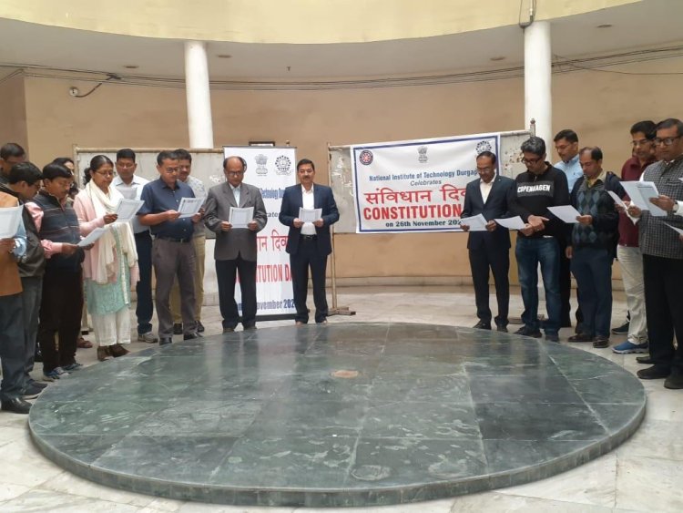 एनआईटी परिसर में संविधान दिवस 2025 मनाया गया