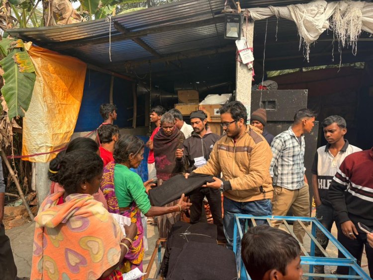 एसएसडब्ल्यूए ने बाँकुड़ा में 150 परिवारों के जीवन में घोली सेवा की गर्माहट