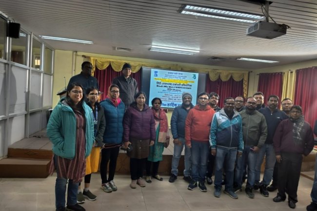 डीवीसी डीएसटीपीएस में हिंदी राजभाषा प्रश्नोत्तरी प्रतियोगिता का आयोजन