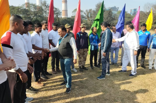 डीवीसी डीएसटीपीएस में आयोजित क्रिकेट मैच से खेल भावना और टीमवर्क को मिला बढ़ावा