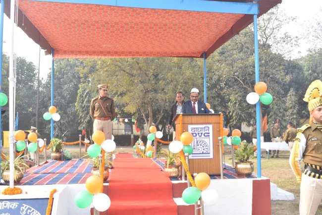डीवीसी डीएसटीपीएस में 77वां गणतंत्र दिवस हर्षोल्लास एवं देशभक्ति के साथ मनाया गया