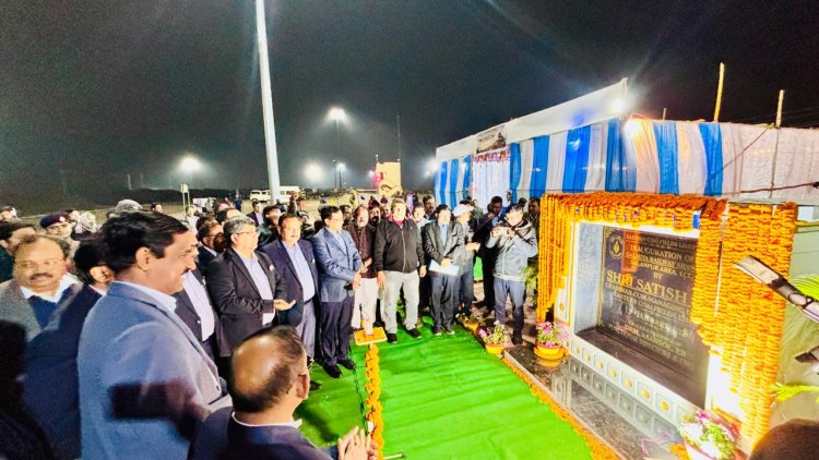 ईसीएल के सीएमडी द्वारा डालमिया रेलवे साइडिंग का उद्घाटन कोयला निकासी एवं रेल लॉजिस्टिक्स को मिली मजबूती