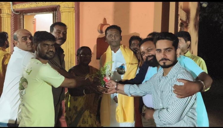महाशिवरात्रि के अवसर पर समाज ने किया अभिनंदन