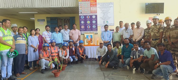डीवीसी डीएसटीपीएस में श्रद्धा एवं गरिमा के साथ मनाई गई गुरुदेव रवीन्द्रनाथ टैगोर जयंती