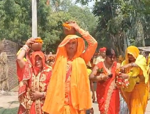 श्री लक्ष्मी नारायण महायज्ञ एवं भागवत कथा का शंखनाद
