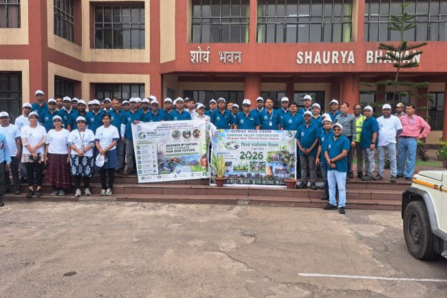 विश्व पर्यावरण दिवस 2026 पर डीएसटीपीएस डीवीसी में हरित जागरूकता एवं वृक्षारोपण कार्यक्रम का आयोजन